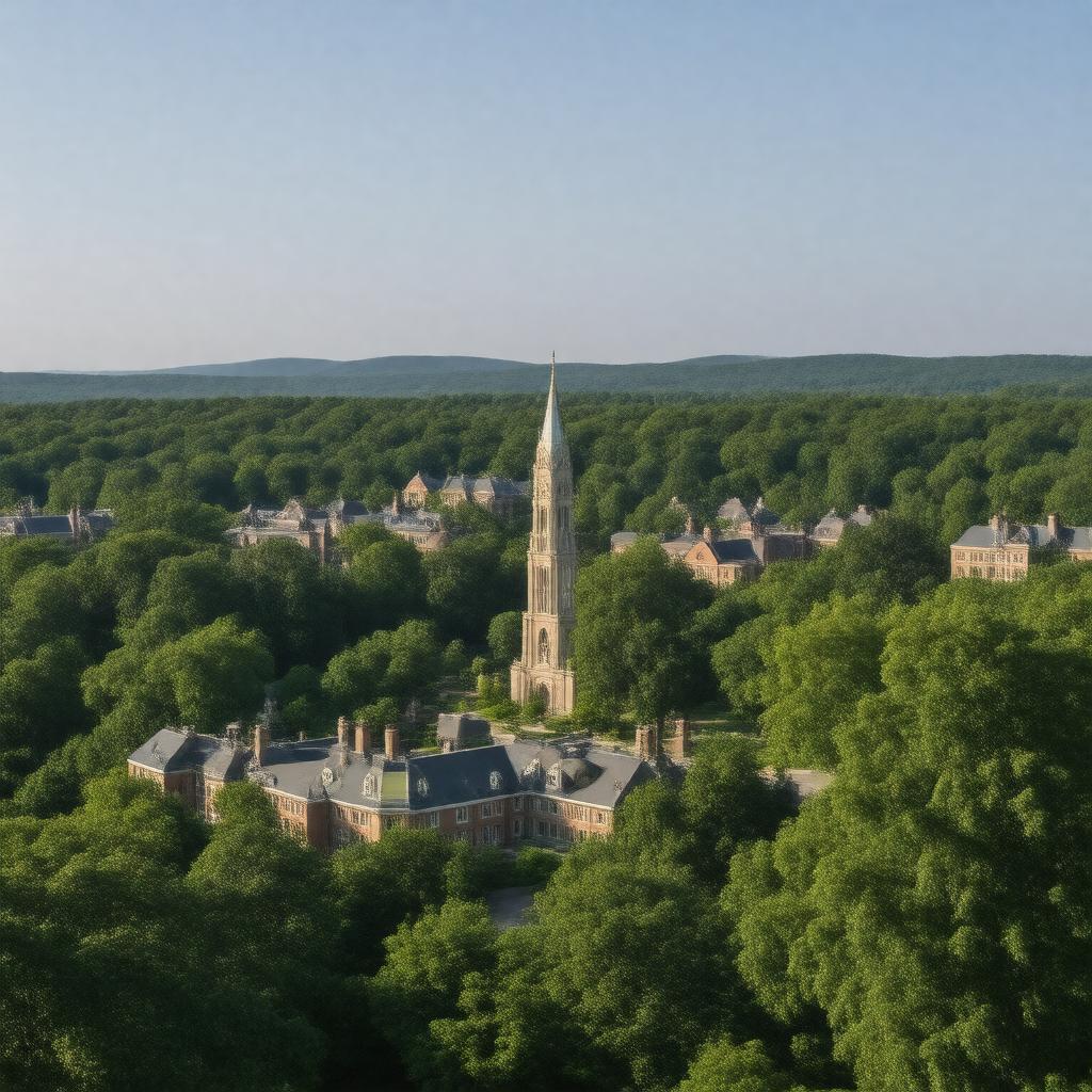 AI-created image of Smith College
