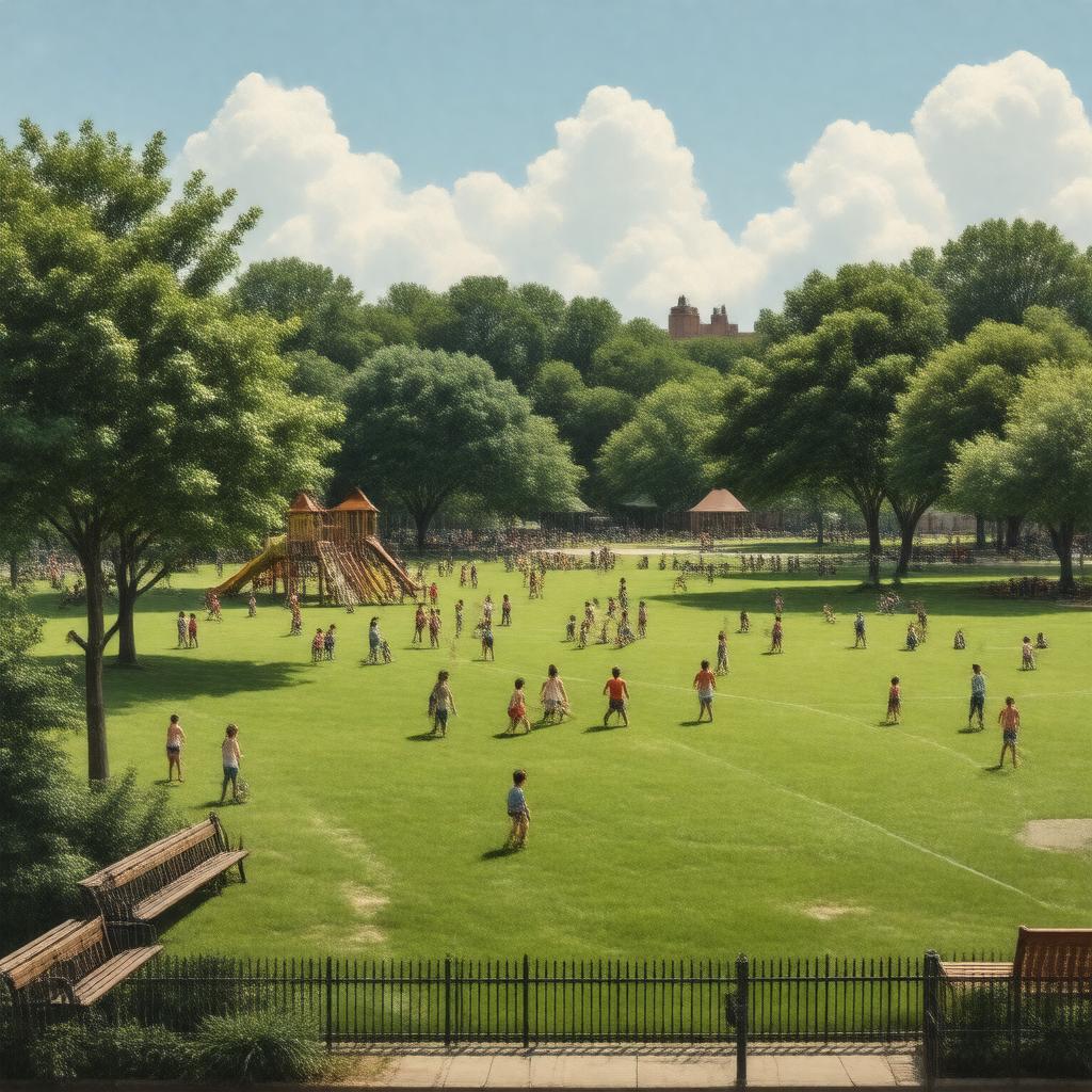 Click to view larger image AI-created image of Smith Playground