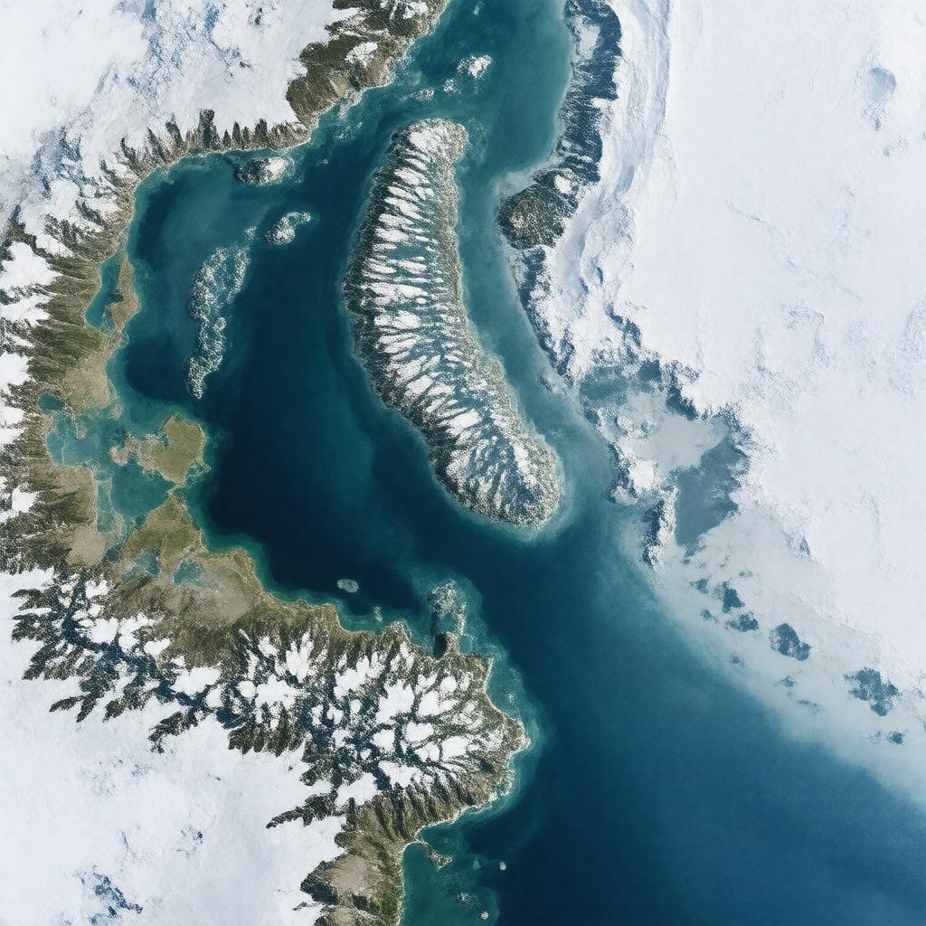 AI-created image of Smith Sound