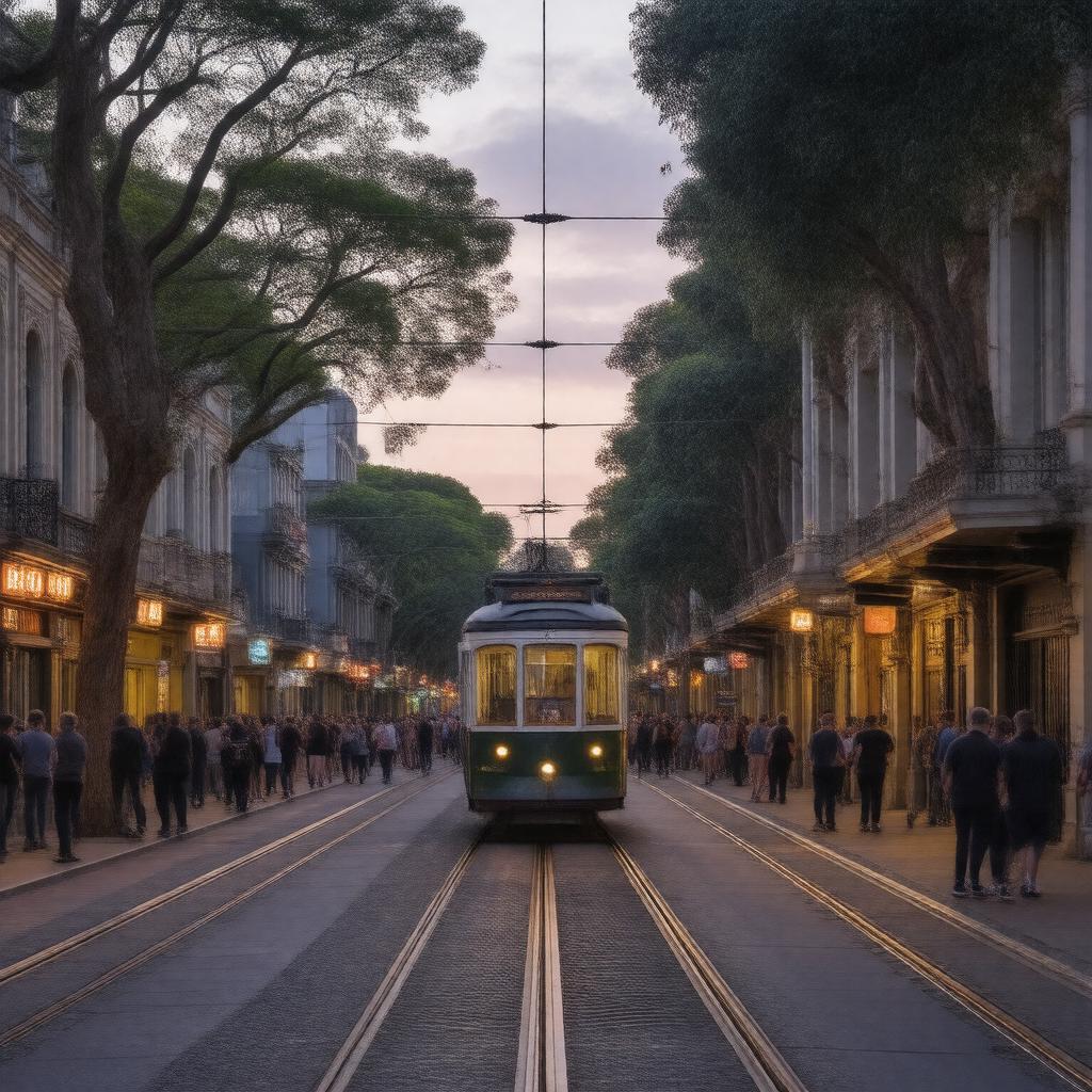 AI-created image of Smith Street