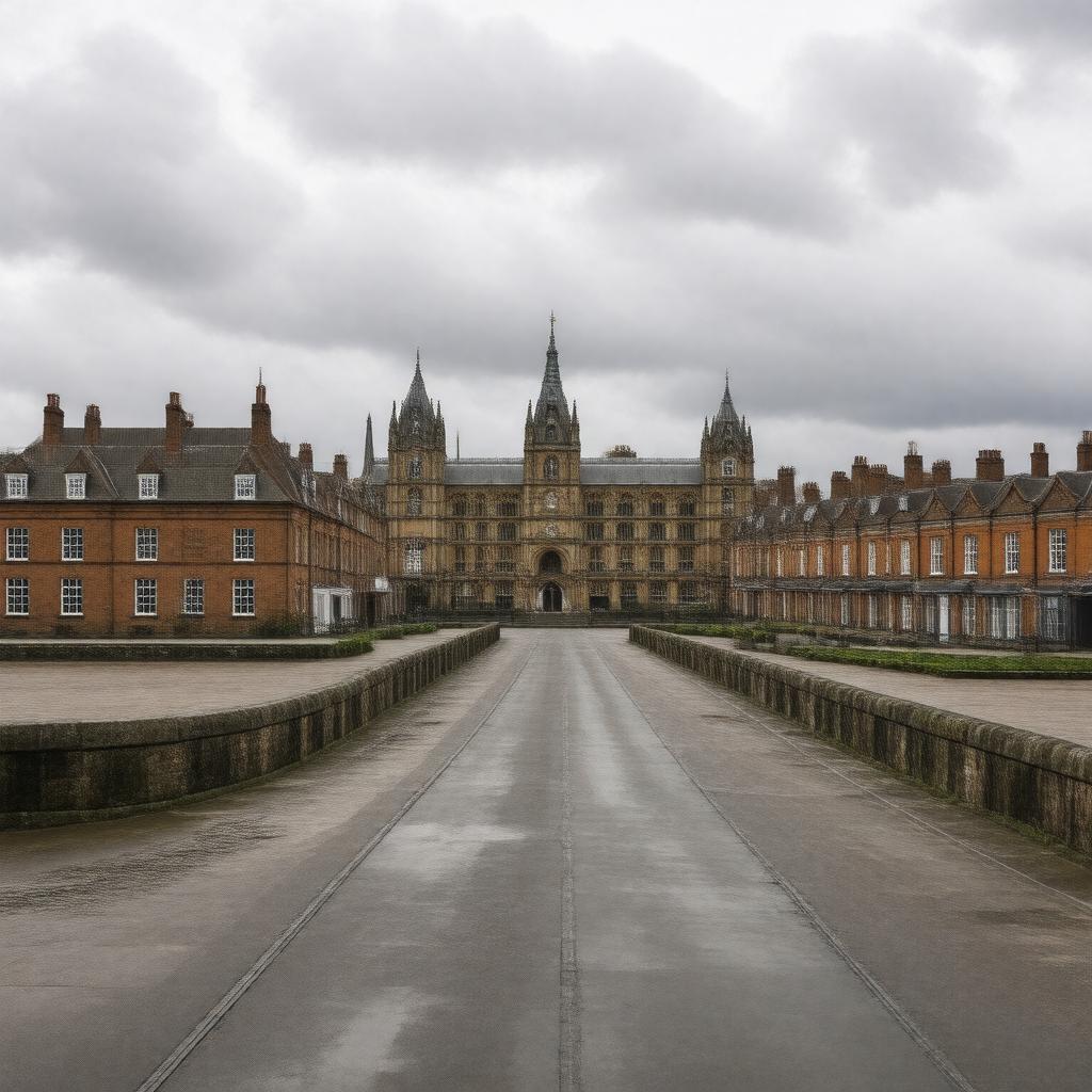 AI-created image of Smithfield, London