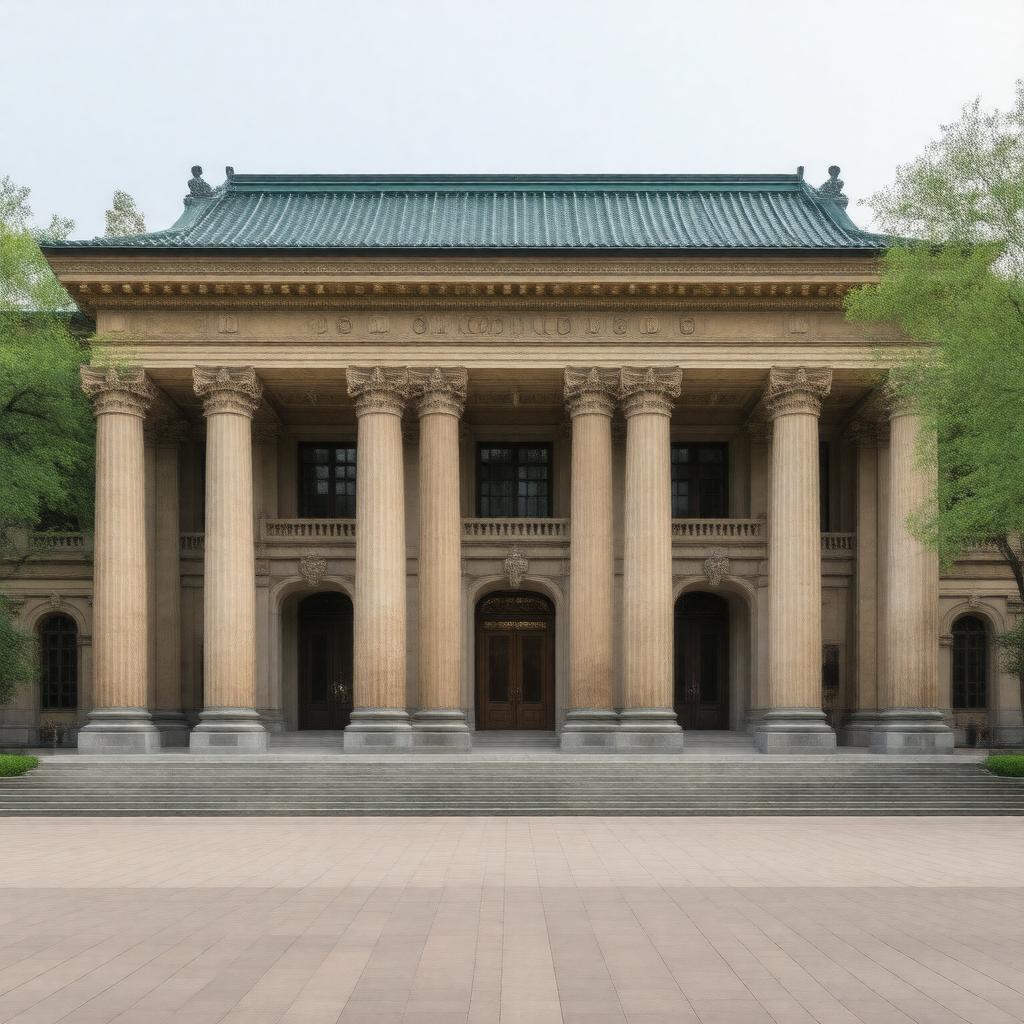 AI-created image of Smithsonian Arthur M. Sackler Gallery