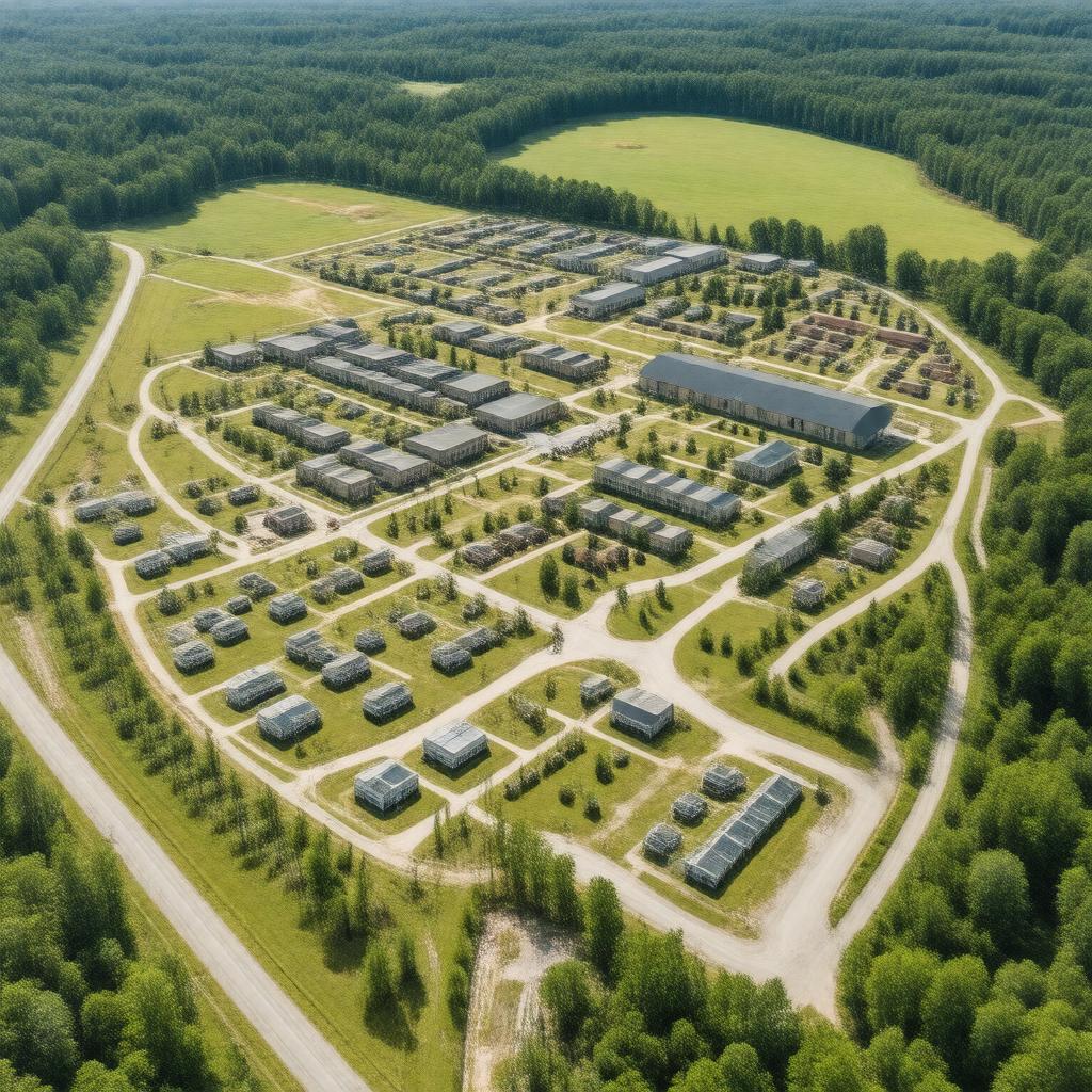 Click to view larger image AI-created image of Smithsonian Conservation Biology Institute