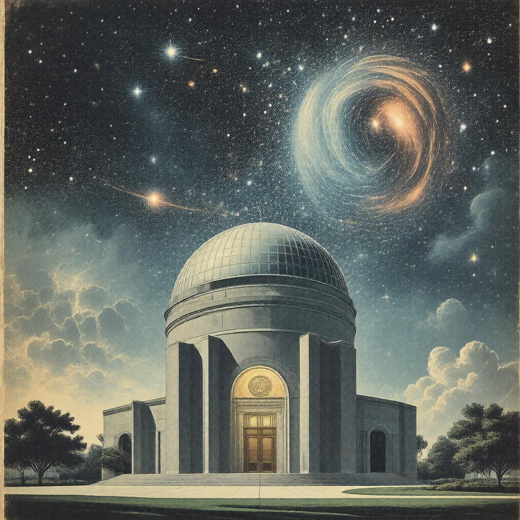 Click to view larger image AI-created image of Smithsonian Contributions to Astrophysics
