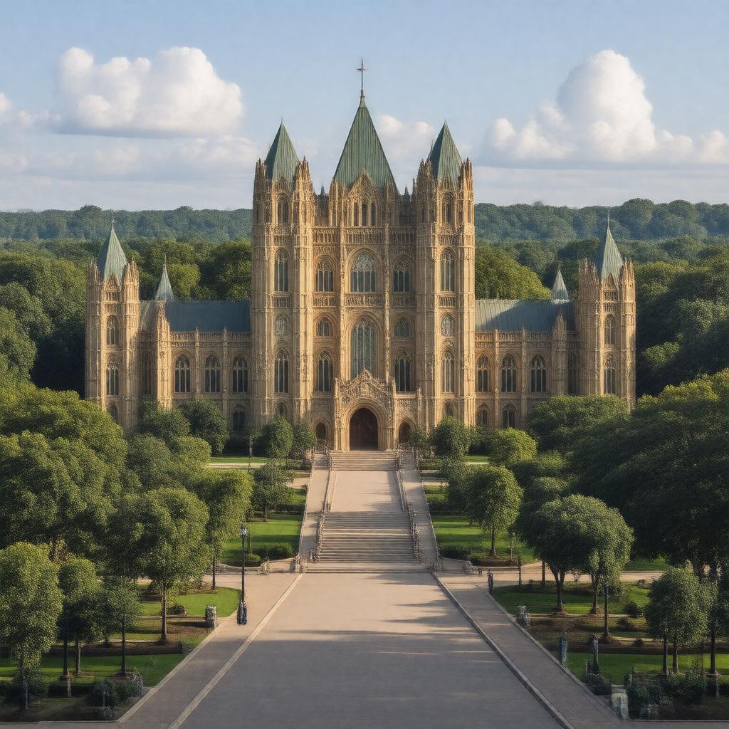 AI-created image of Smithsonian Institution