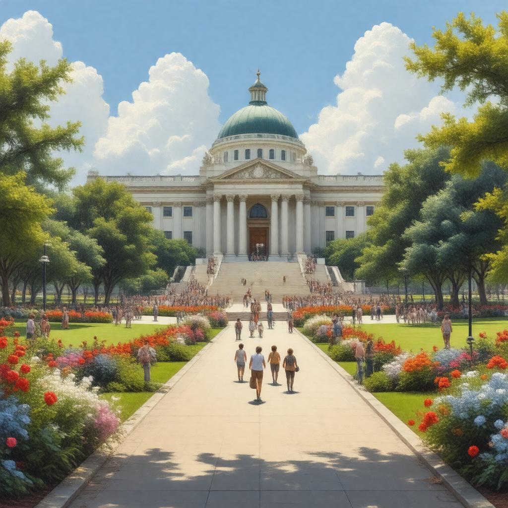 AI-created image of Smithsonian Institution Museums