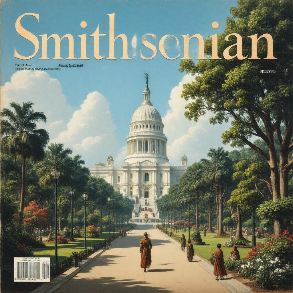 Click to view larger image AI-created image of Smithsonian Magazine