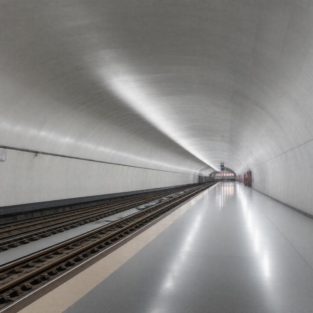 AI-created image of Smithsonian Metro station