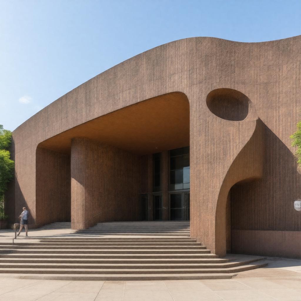 AI-created image of Smithsonian National Museum of African Art