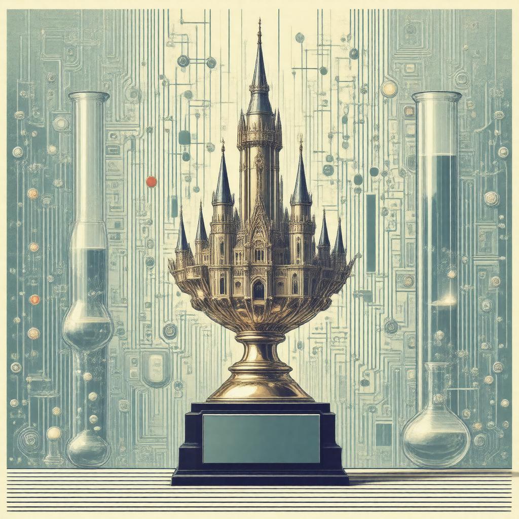 Click to view larger image AI-created image of Smithsonian Secretary's Award for Innovation in Research