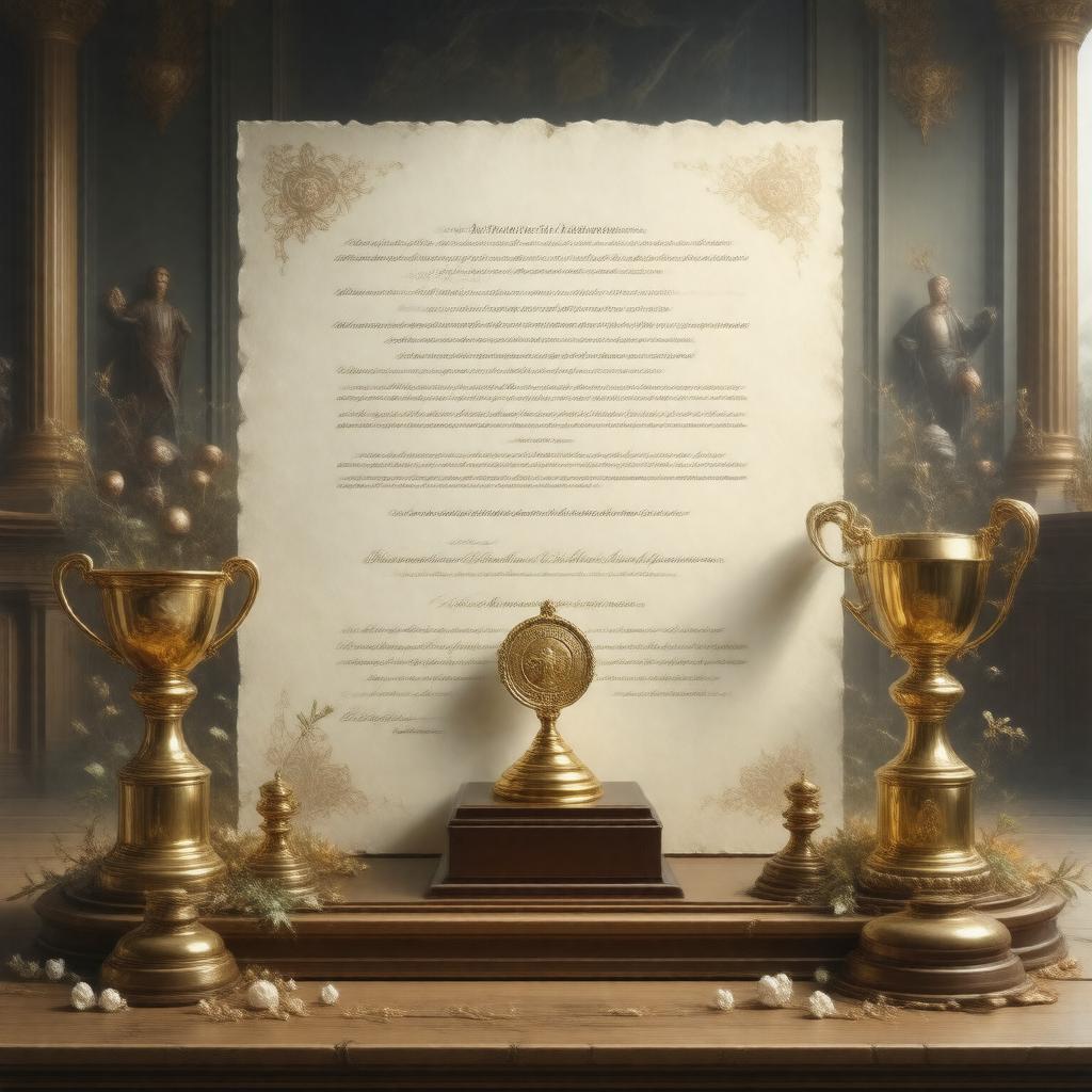 AI-created image of Smithsonian Secretary's Distinguished Research Lecture Award