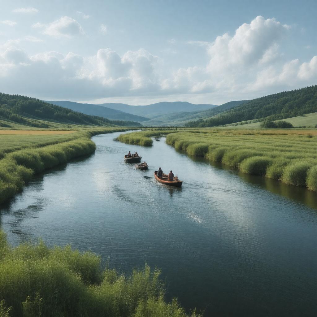 AI-created image of Smoky Hill River