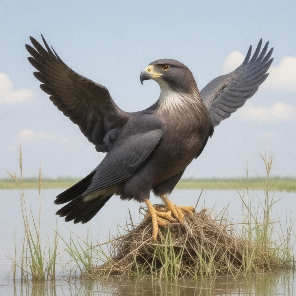 AI-created image of Snail kite