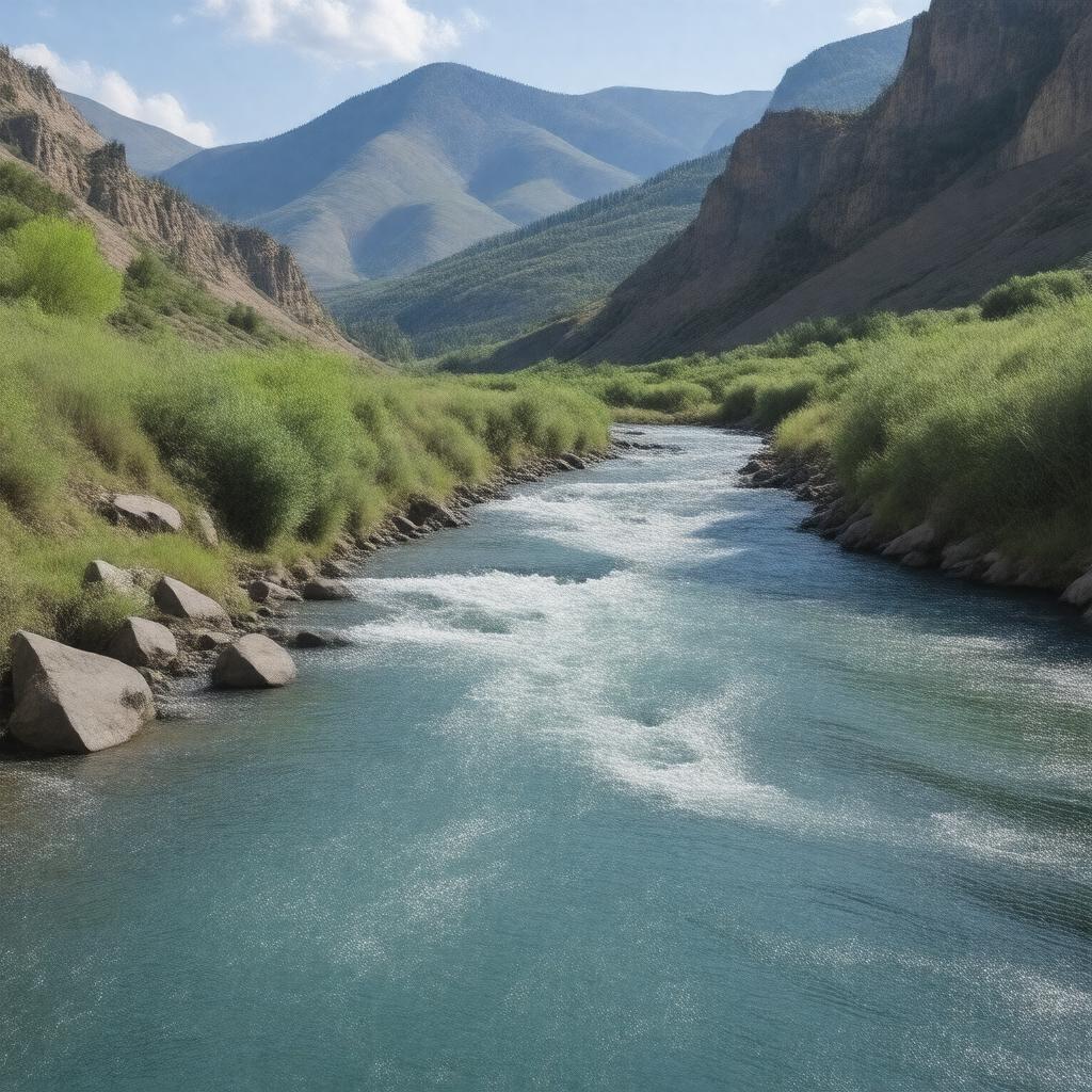 AI-created image of Snake River