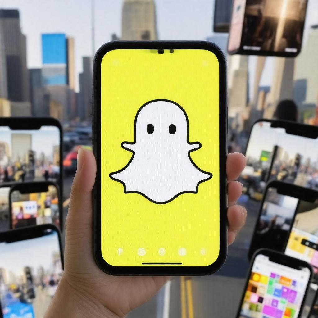 AI-created image of Snapchat
