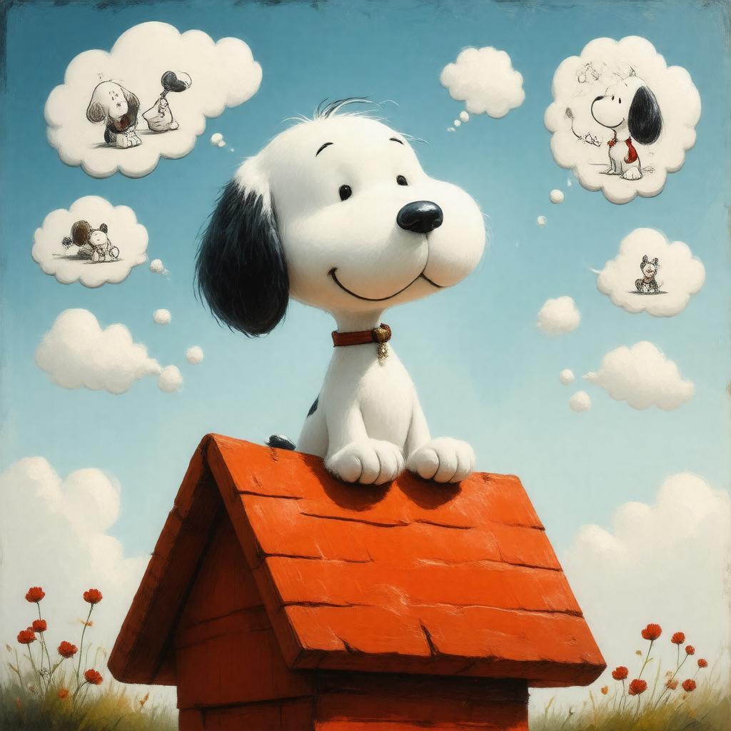 AI-created image of Snoopy