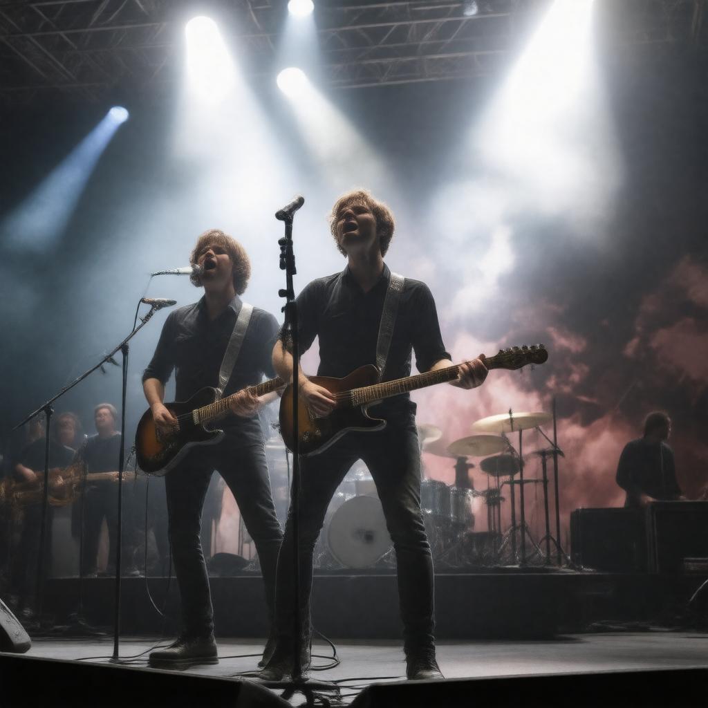 AI-created image of Snow Patrol