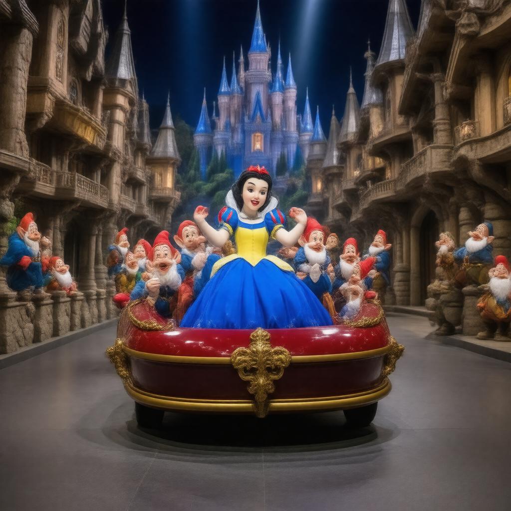AI-created image of Snow White's Enchanted Wish