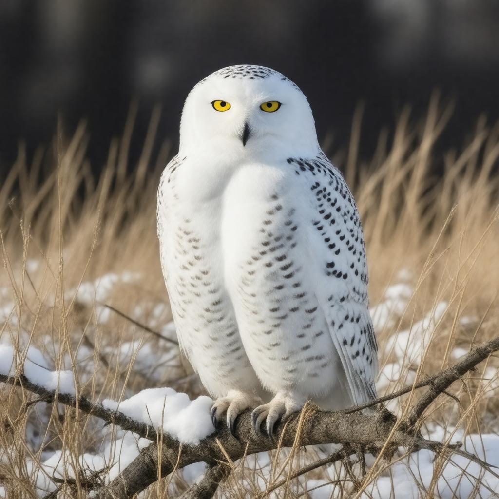 AI-created image of Snowy Owl