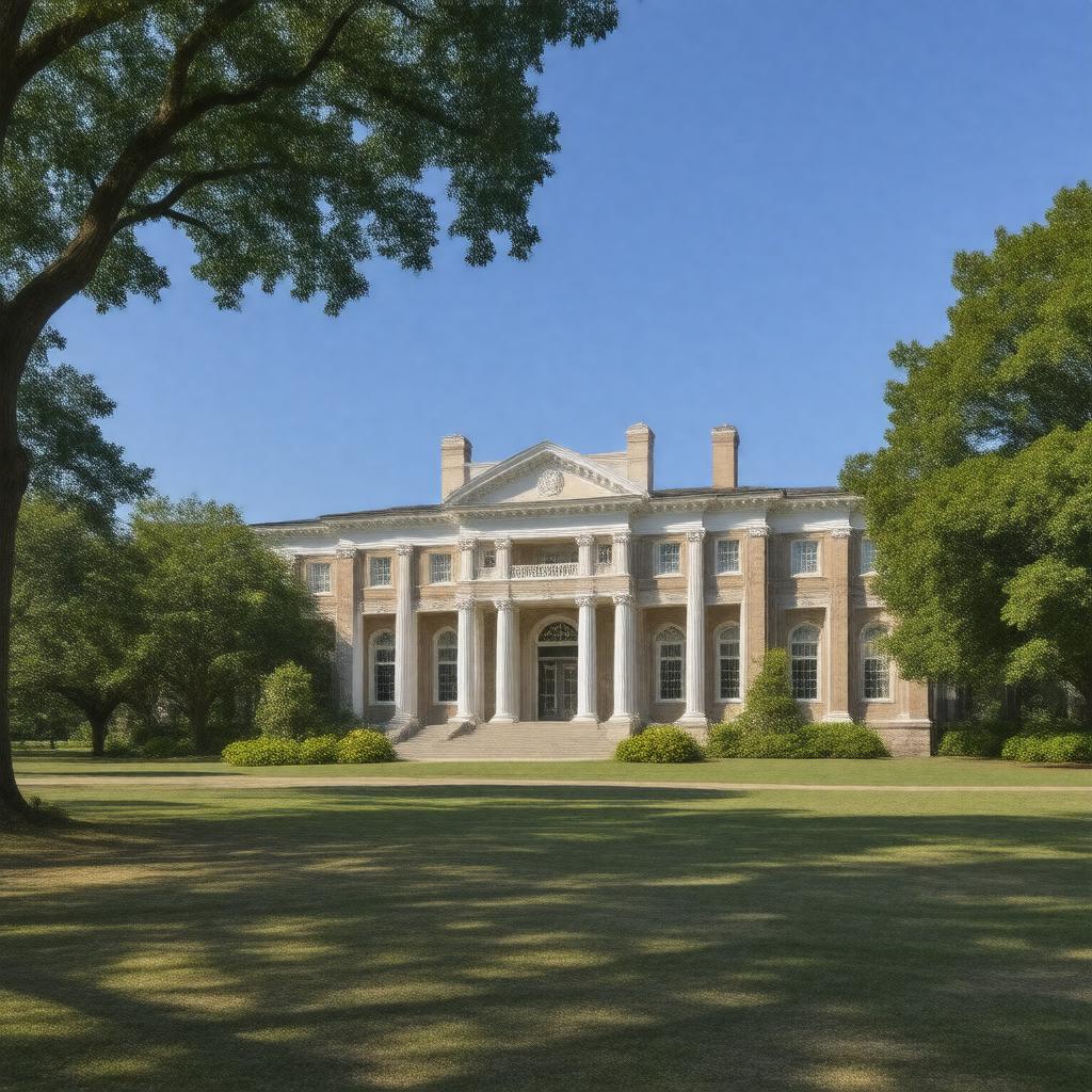 AI-created image of Snug Harbor Cultural Center