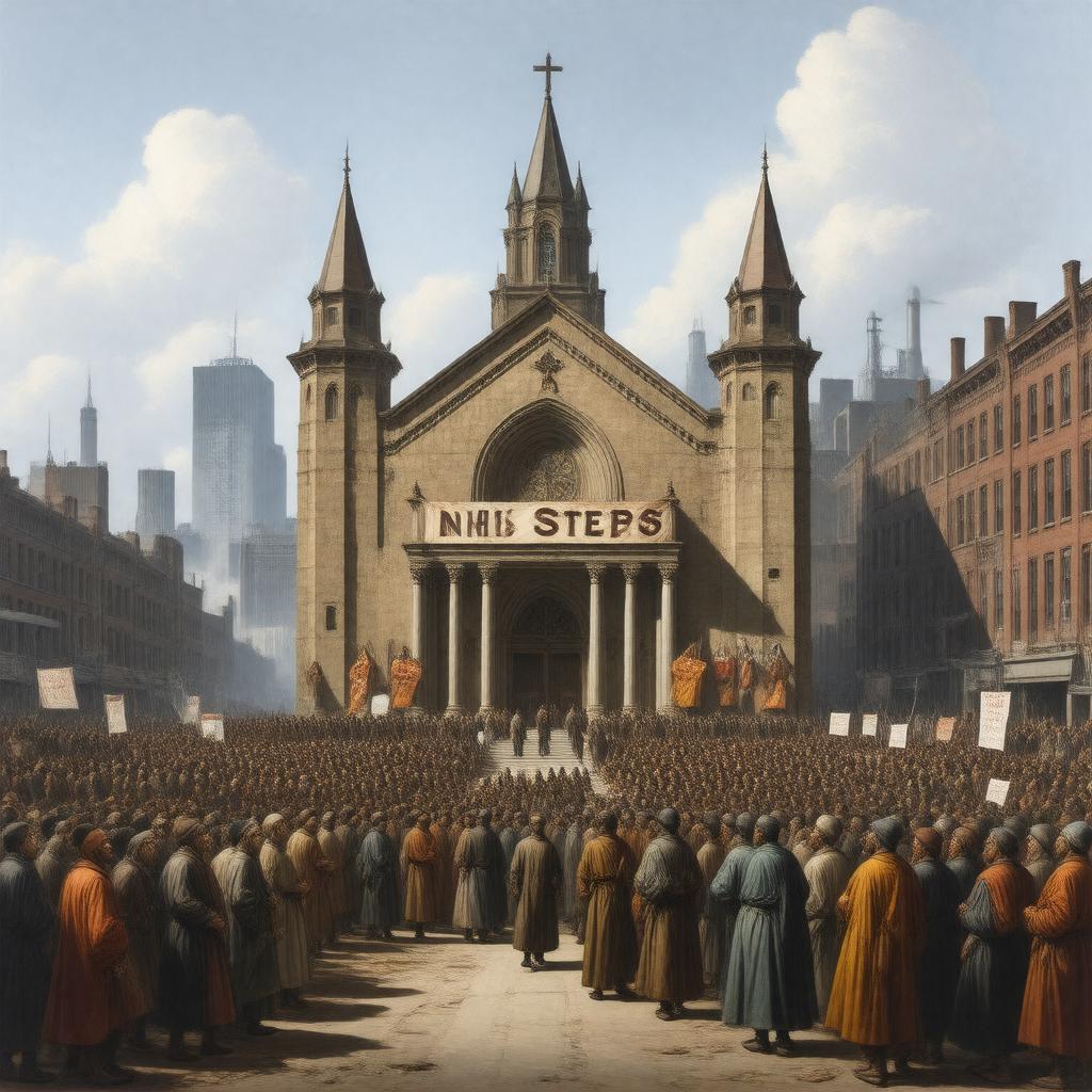 AI-created image of Social Gospel
