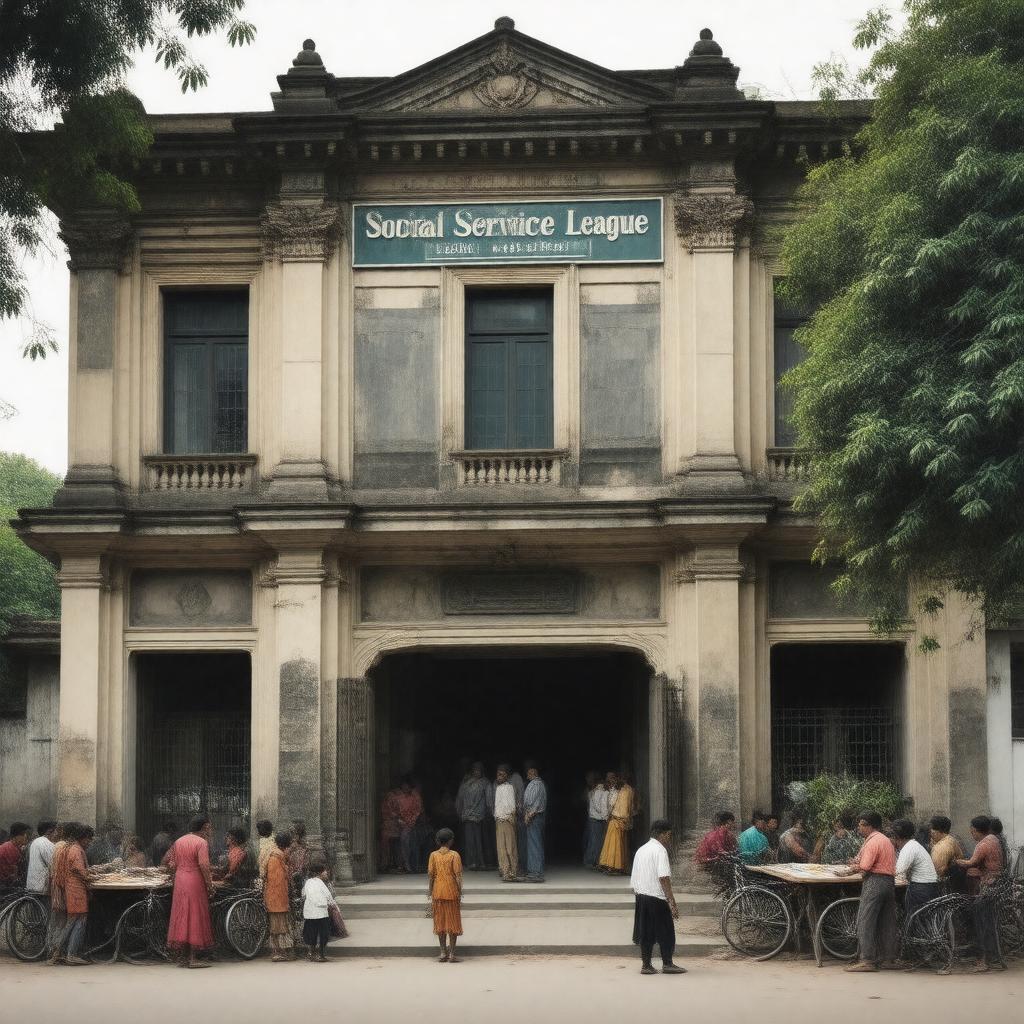 AI-created image of Social Service League