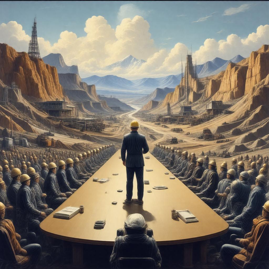 Click to view larger image AI-created image of Society for Mining, Metallurgy, and Exploration
