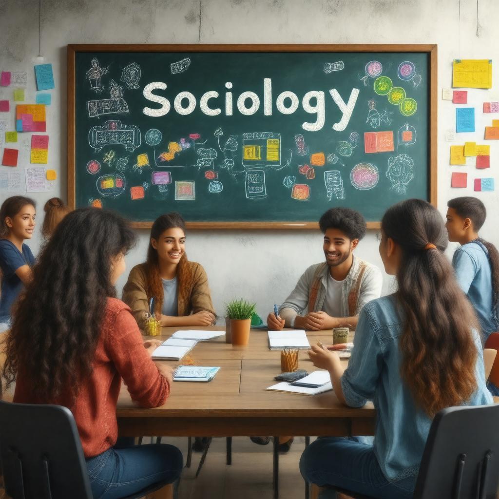 AI-created image of Sociology