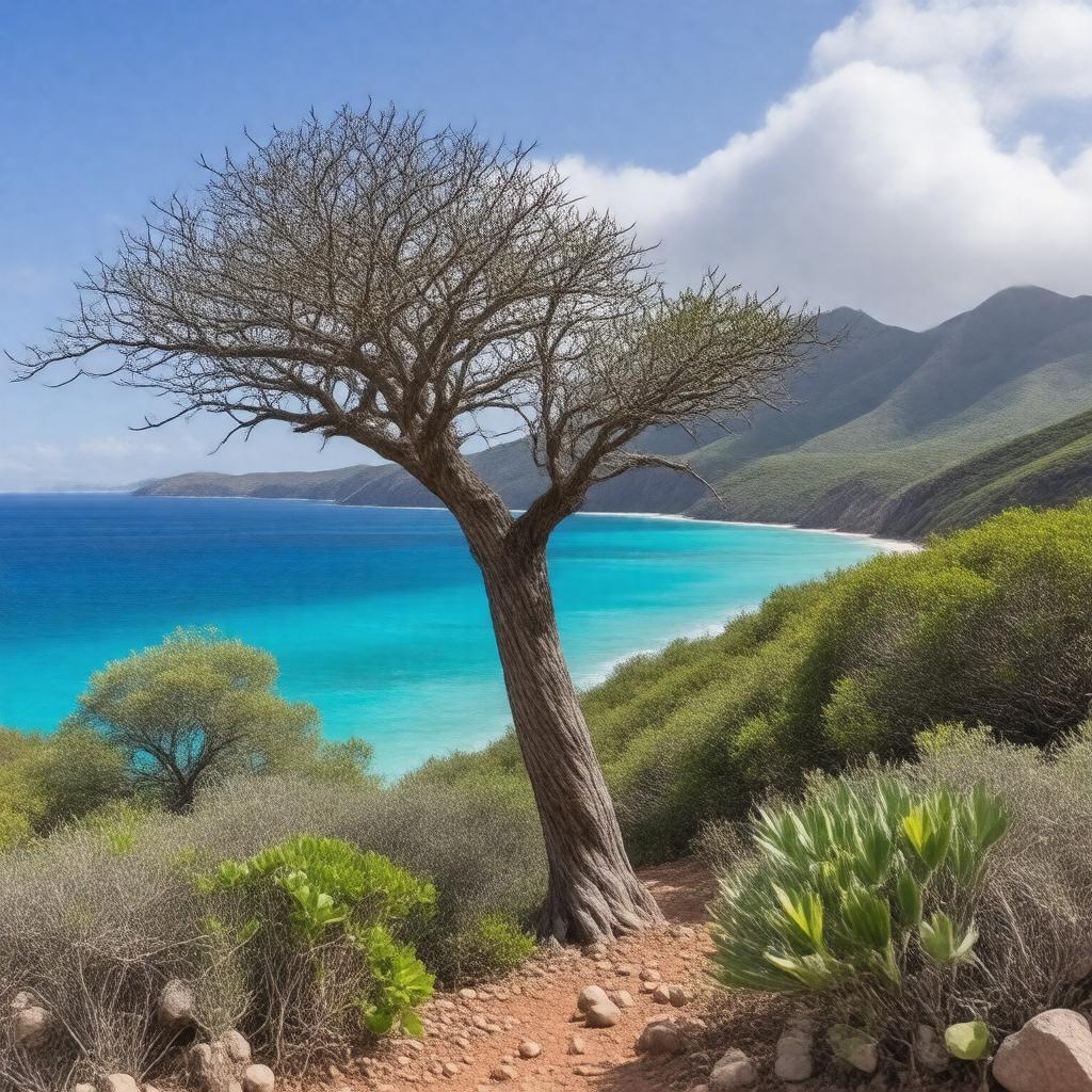 AI-created image of Socotra Archipelago