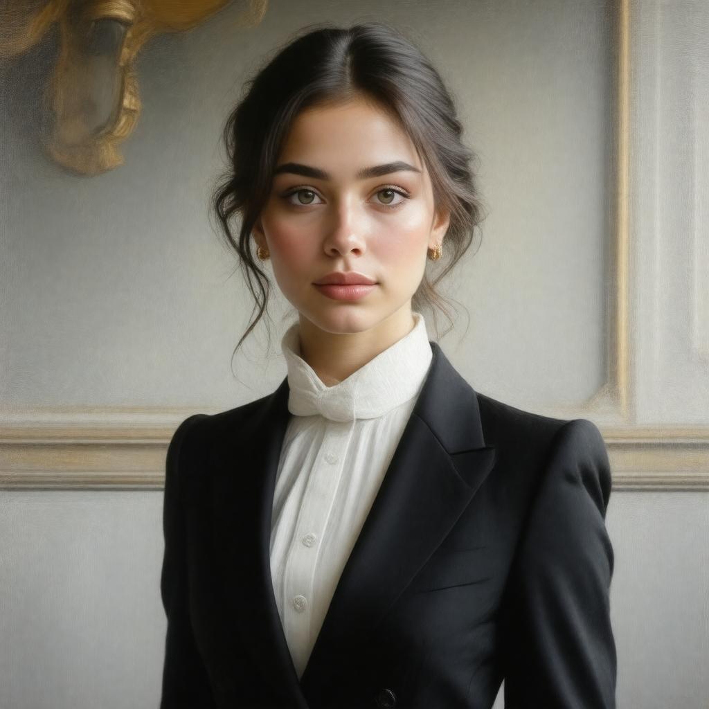 Click to view larger image AI-created image of Sofia Abramovich