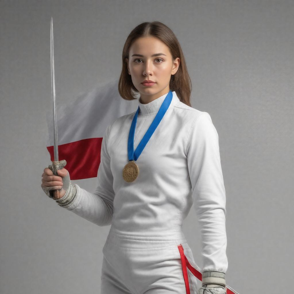 AI-created image of Sofya Velikaya