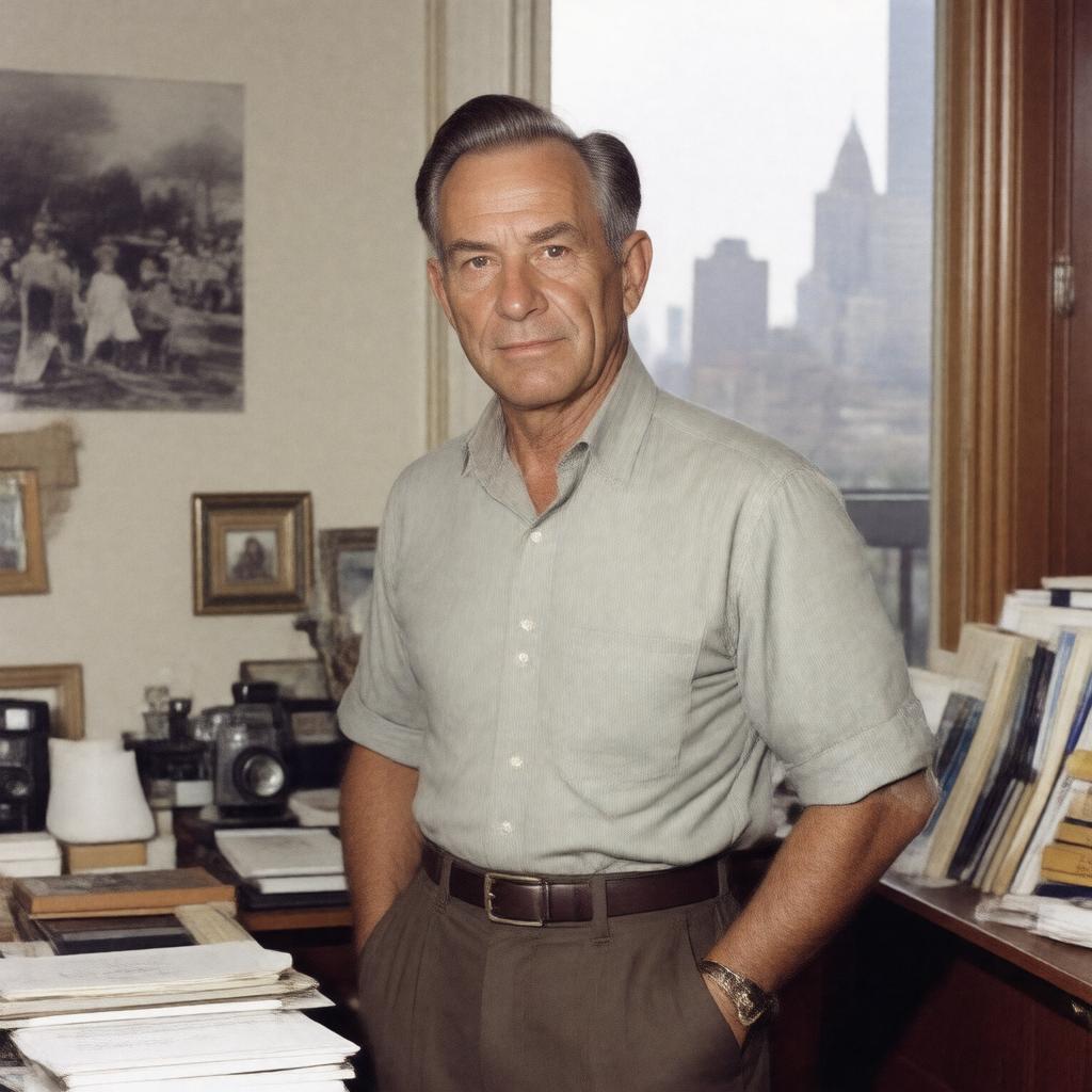 Click to view larger image AI-created image of Sol Salinger