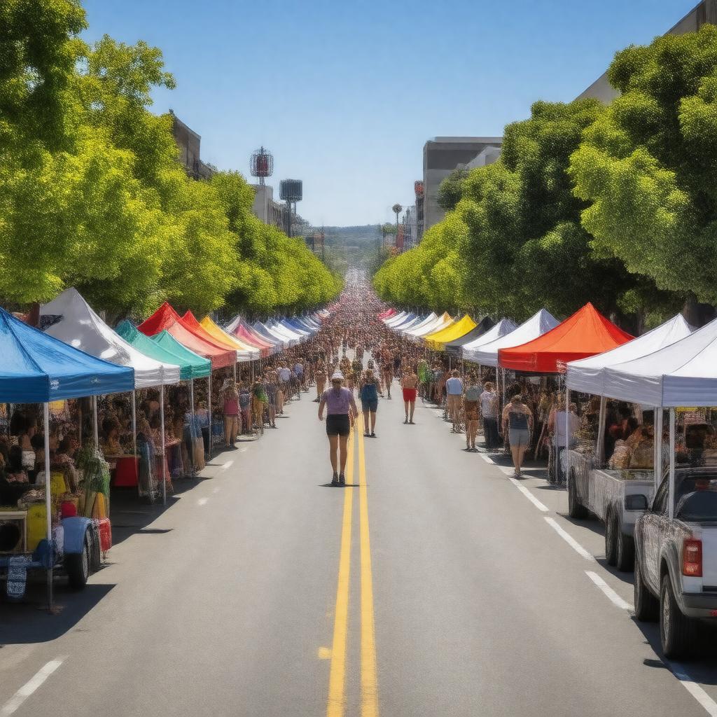 AI-created image of Solano Avenue Stroll