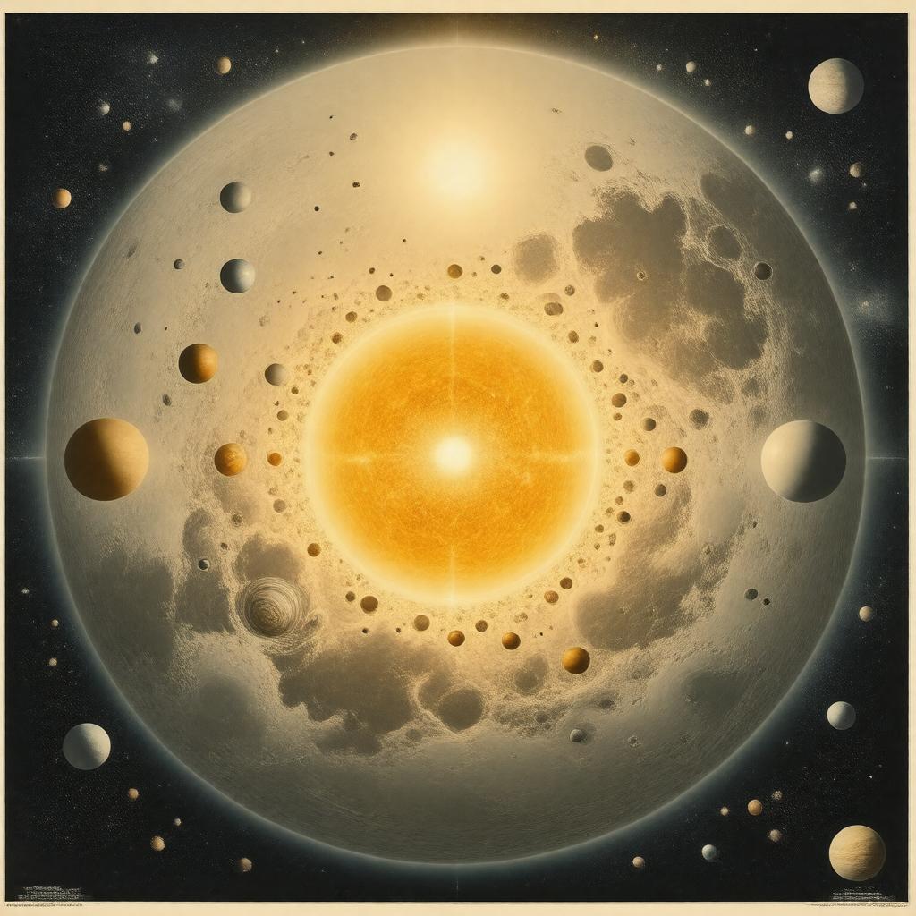 AI-created image of Solar System