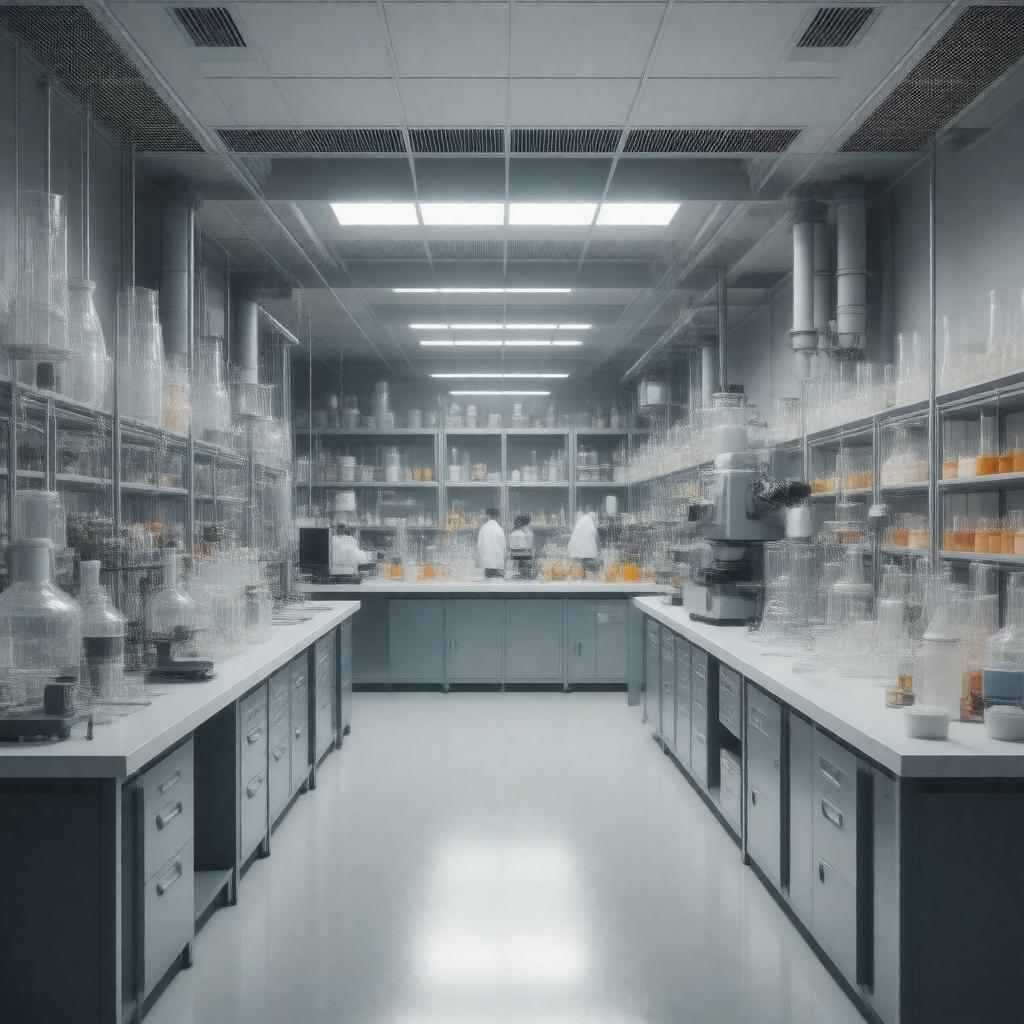 AI-created image of Solid State Chemistry Group