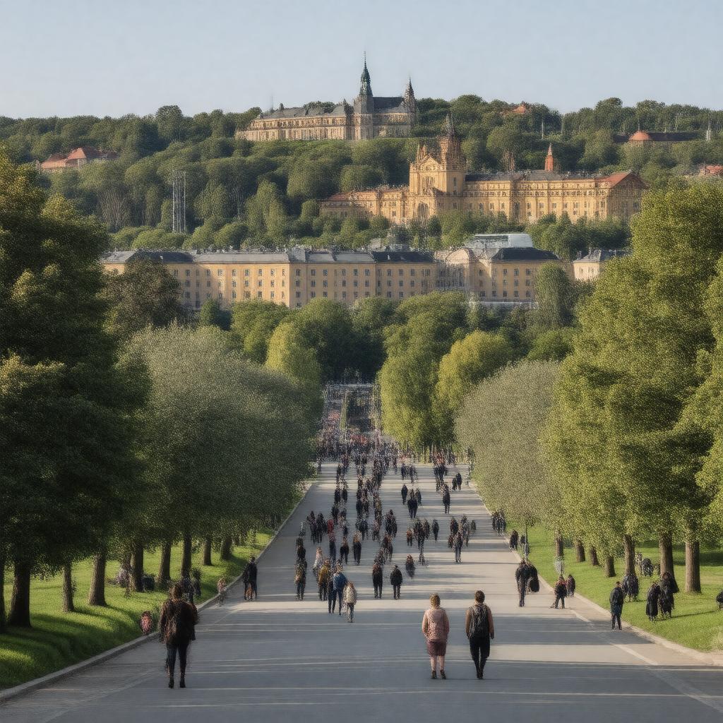 AI-created image of Solna