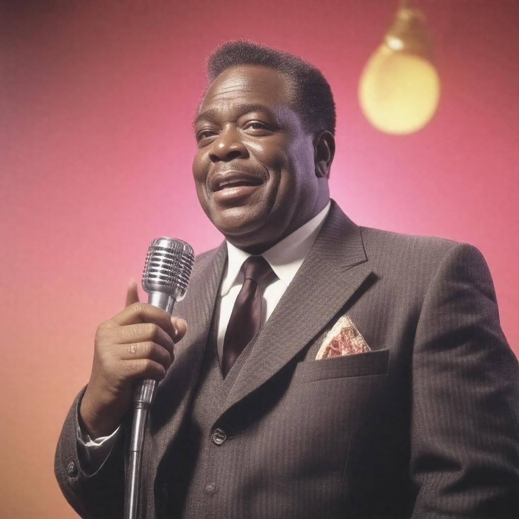 AI-created image of Solomon Burke