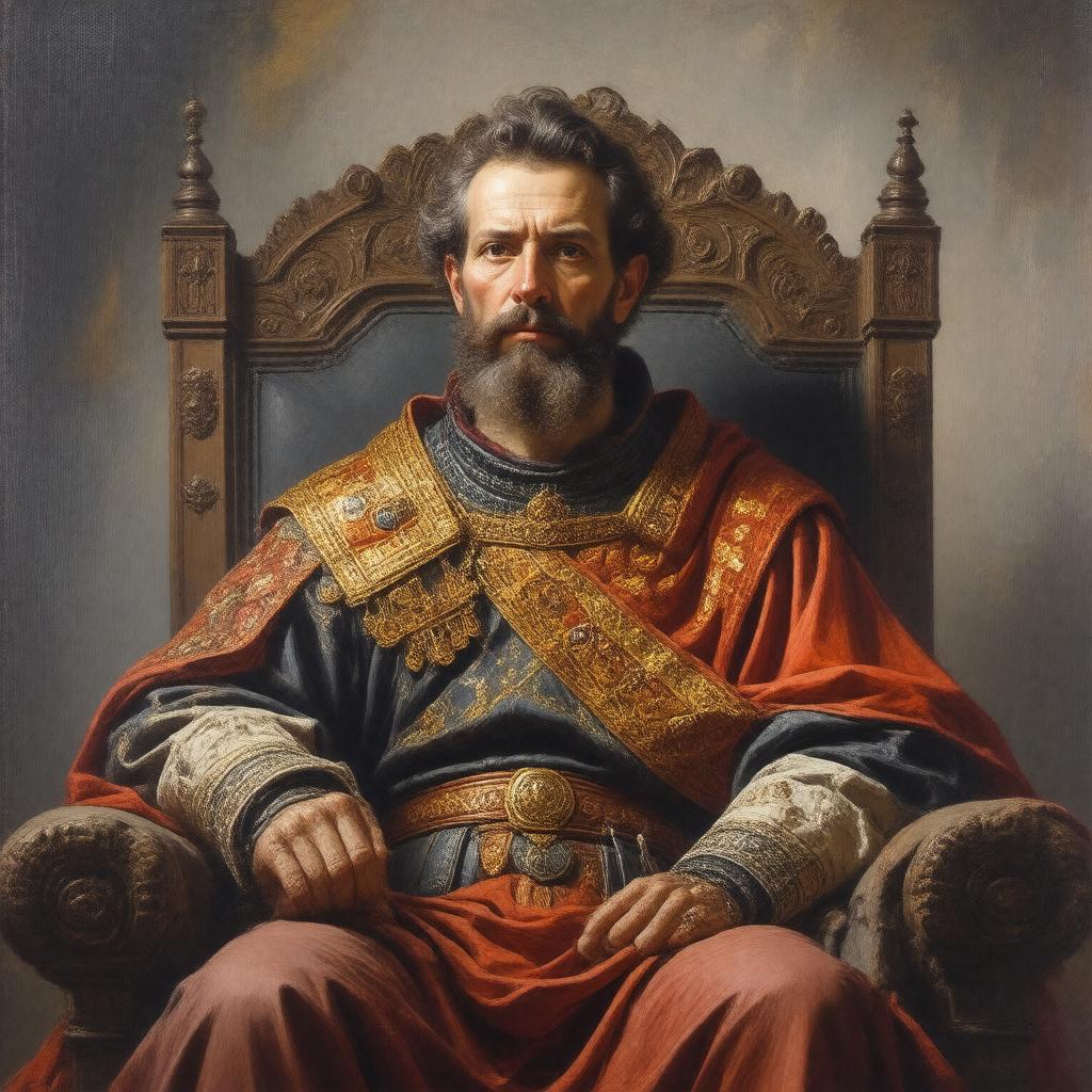 AI-created image of Solomon II of Imereti