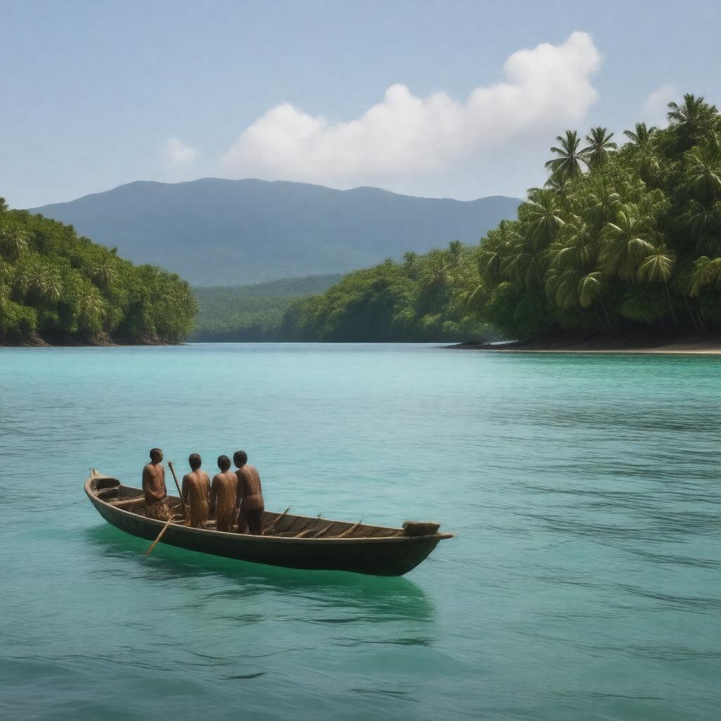 AI-created image of Solomon Islands