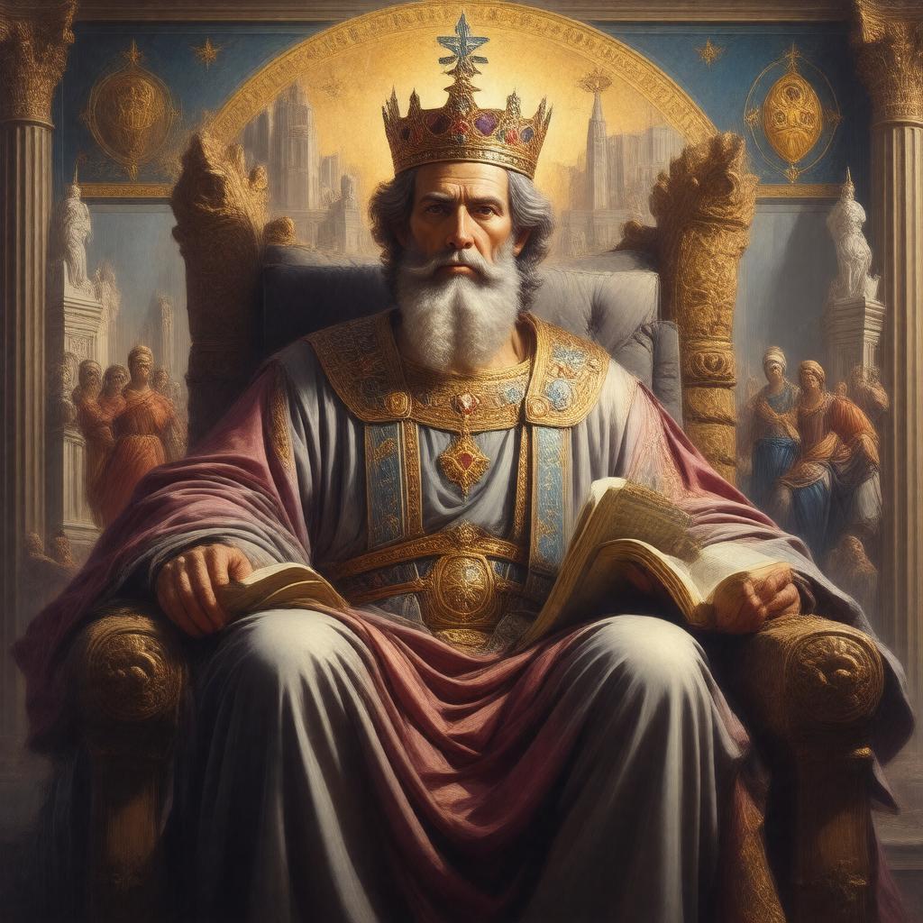 AI-created image of Solomon