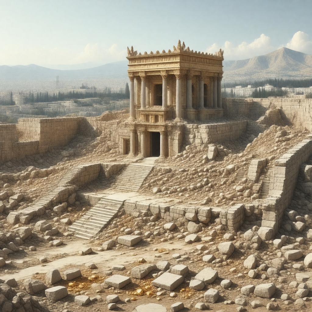 AI-created image of Solomon's Temple
