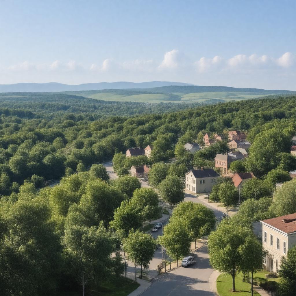 AI-created image of Solon, Iowa, United States