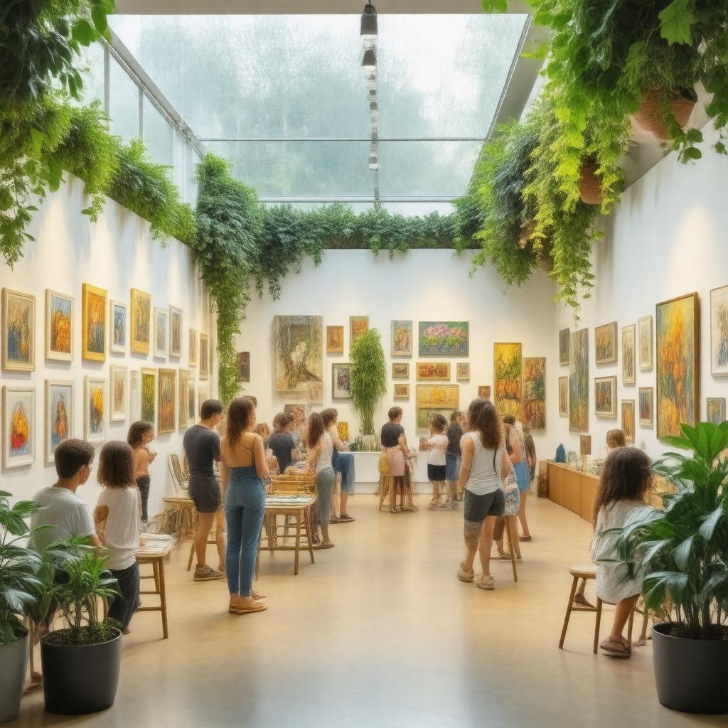 Click to view larger image AI-created image of Somerset Art Works