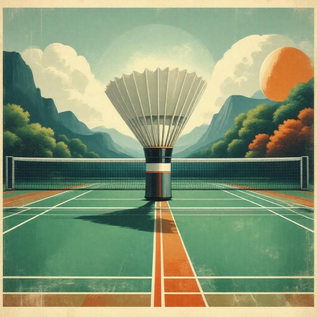 AI-created image of Somerset Badminton Association