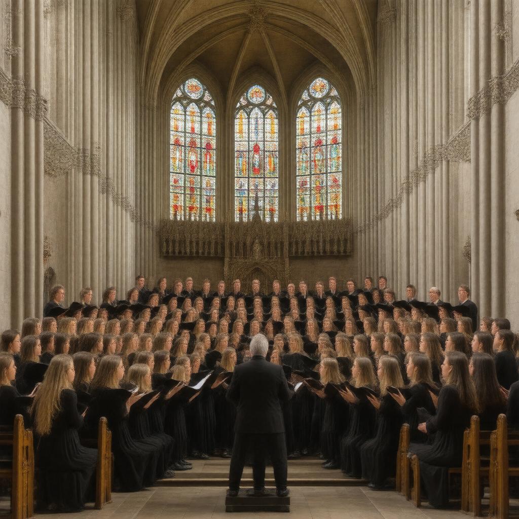 AI-created image of Somerset Chamber Choir