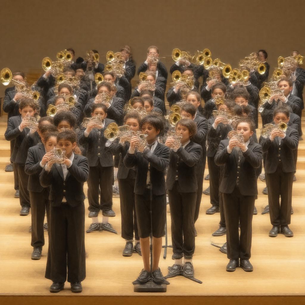 AI-created image of Somerset County Youth Brass Ensemble