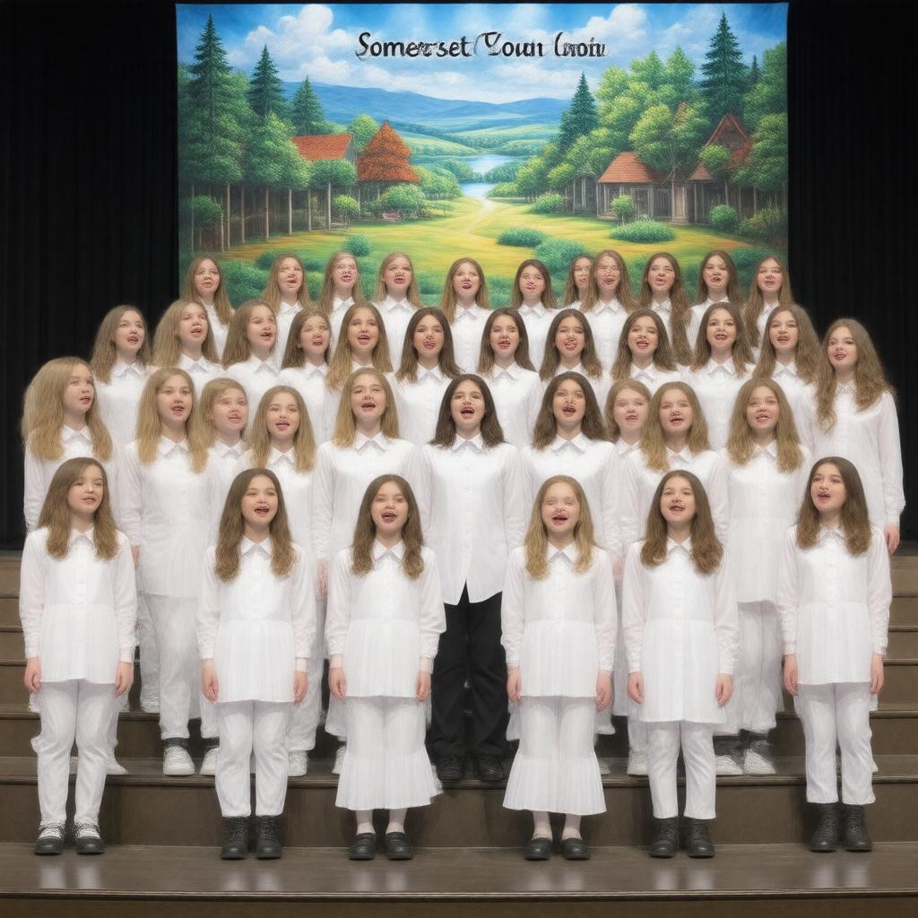 AI-created image of Somerset County Youth Choir