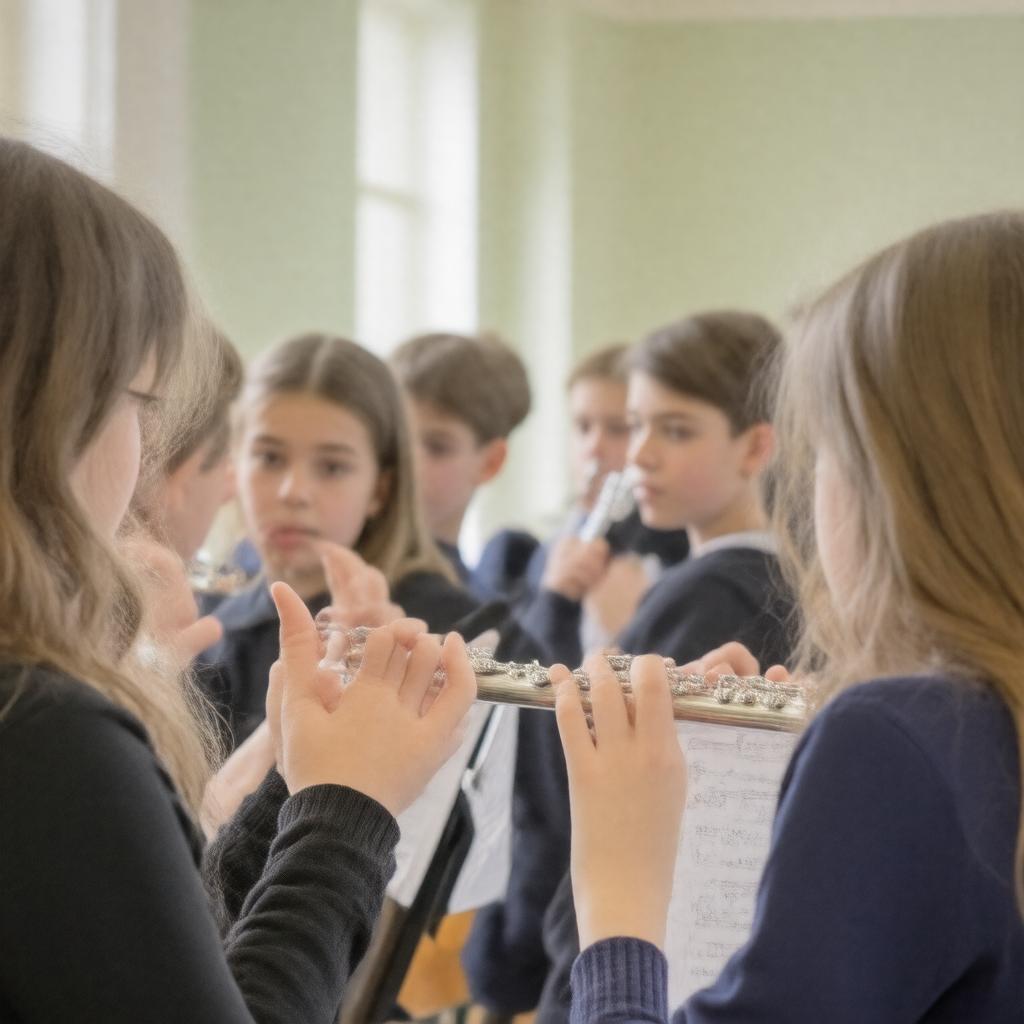 AI-created image of Somerset County Youth Flute Group