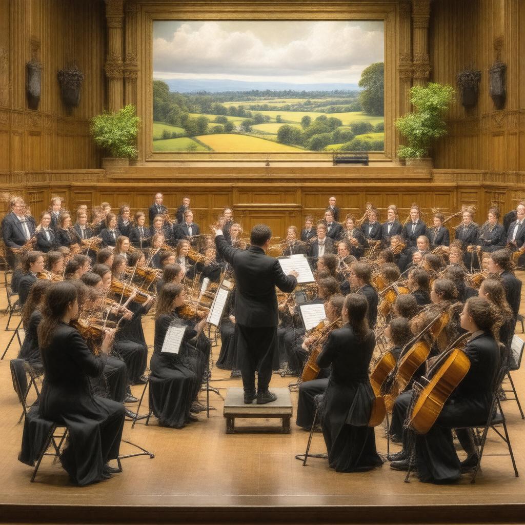 AI-created image of Somerset County Youth Orchestra