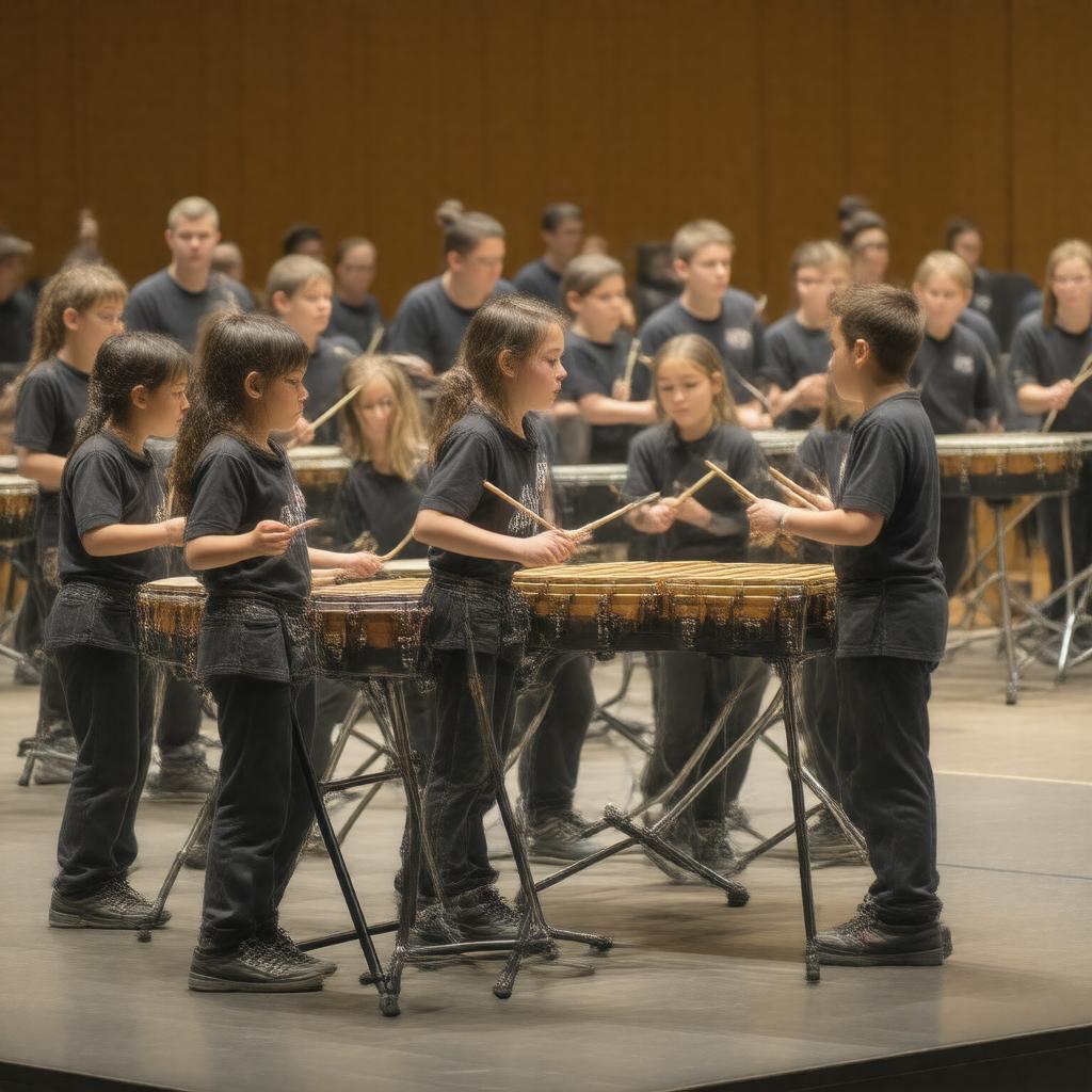 AI-created image of Somerset County Youth Percussion Ensemble